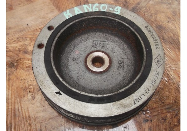 Шків колінвала демпферний Renault Kangoo, Clio II, Laguna, Megane, Scenic 1.9 dti, 1.9 dci, 7700110329, 8200689702, 7700115309, 7700113018